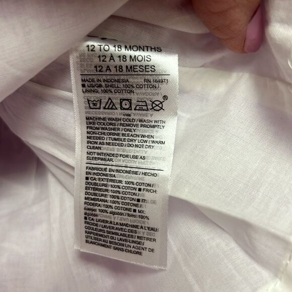 Janie and Jack 100046698 The Chelsea Smocked Top - pixie purple floral NWT - Picture 10 of 11